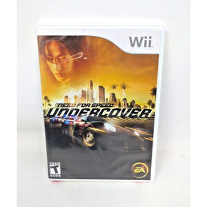RARE Need for Speed: Undercover (Nintendo Wii, 2008) Brand New Sealed EA